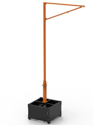 Противовесная мобильная система Антириск ВМО-П-Б | СИЗПРОЕКТ (6.4 м)