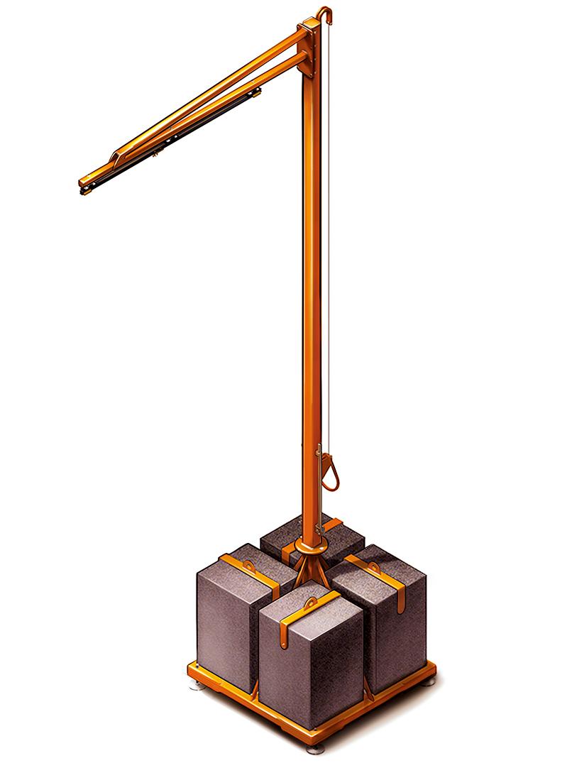 Противовесная мобильная страховочная система BERЁZA | High Safety