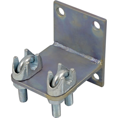 Консоль обхода Скоба | Трос 10, 12 мм | Крепление к плоскости | Krok (10 мм)