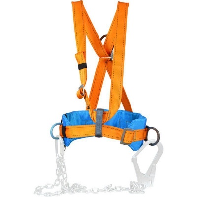 Пояс удерживающий Монтажник с плечевыми ремнями | Krok (L-XL)