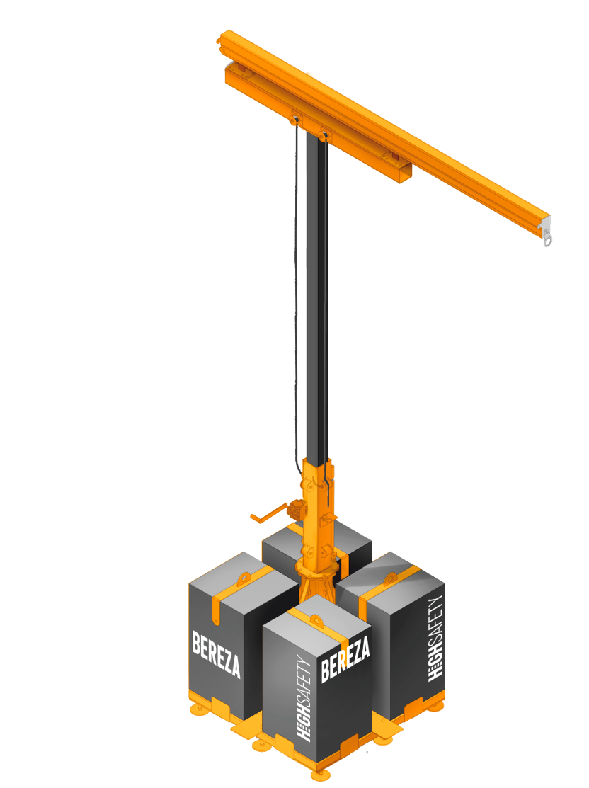 Противовесная мобильная страховочная система BEREZA ELECTRA | High Safety