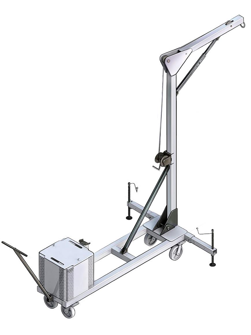 Противовесная мобильная страховочная система SCORPION | High Safety