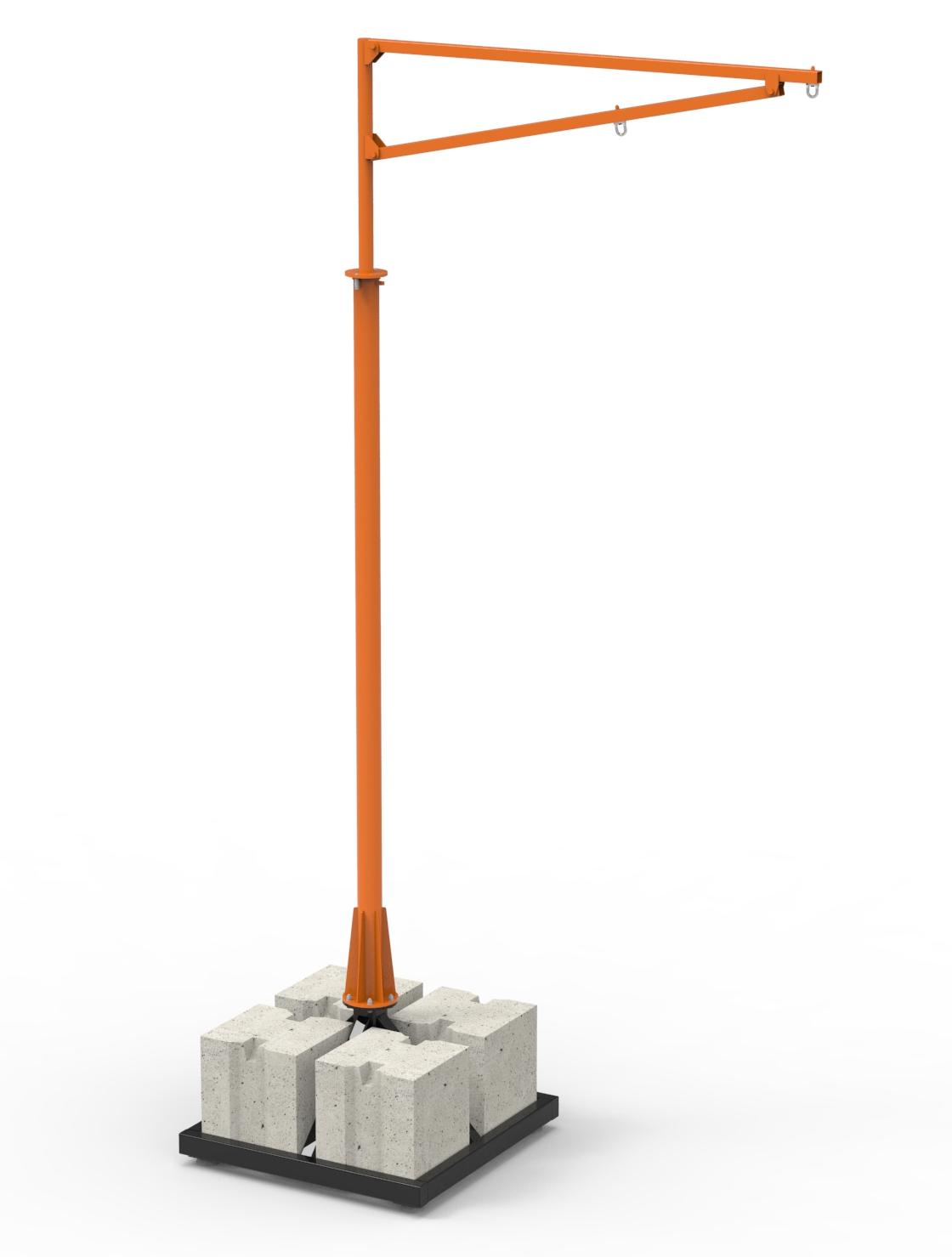 Противовесная мобильная система Антириск ВМО-ПУ-ФБС | СИЗПРОЕКТ