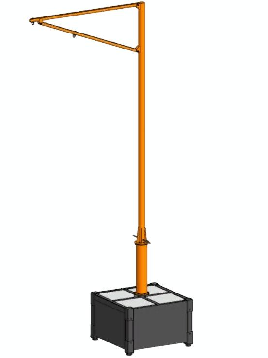 Противовесная мобильная система Антириск ВМО-П-Б | СИЗПРОЕКТ