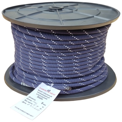 Верёвка статическая Static Lano 9A | 40 пр. | 9 мм | Lanex (100 м)