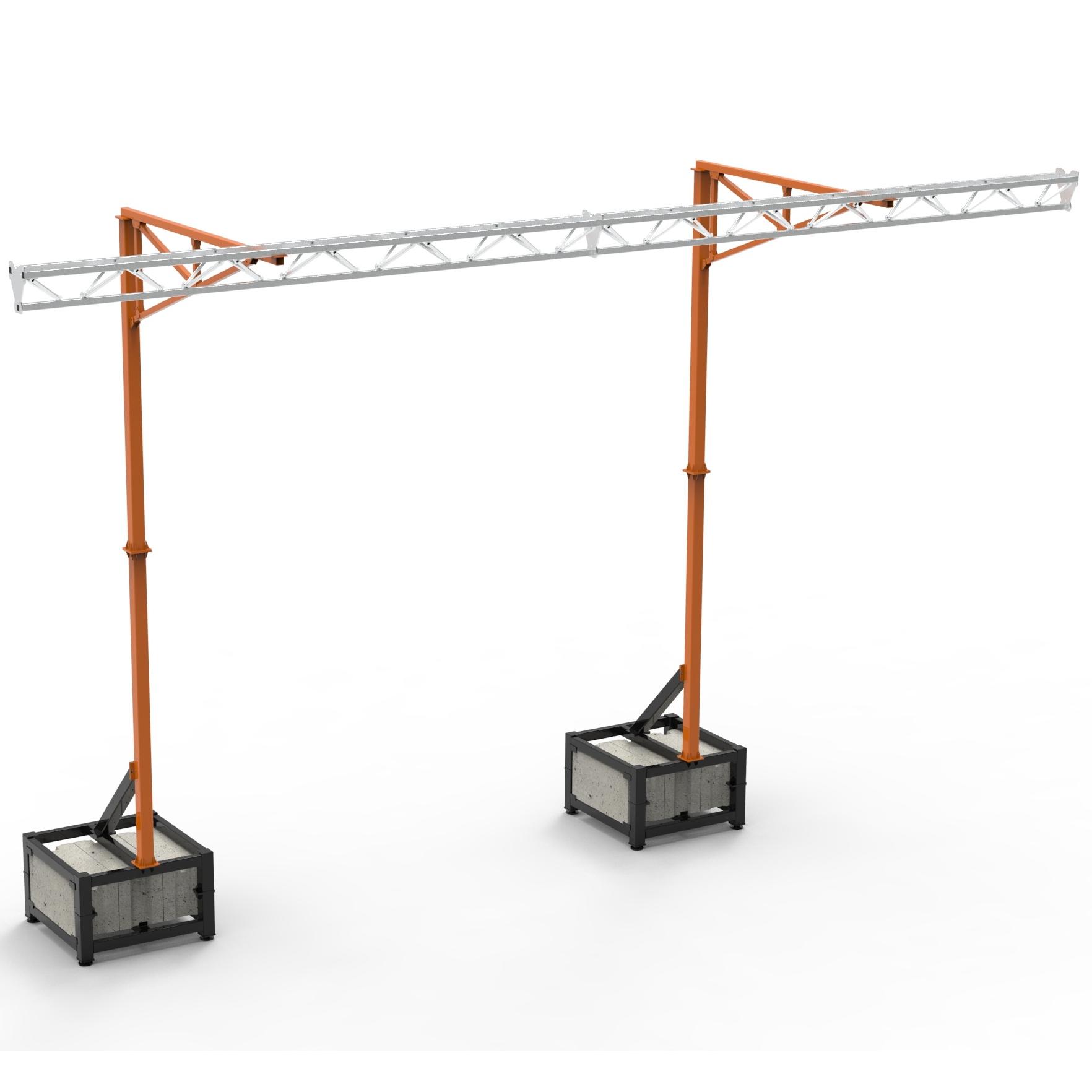 Противовесная двухопорная система Антириск ВМОД-ФБС-7.1-2.5 | Орион