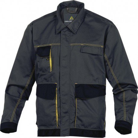 Куртка Dmachves | Delta Plus (L, Серый/Жёлтый)