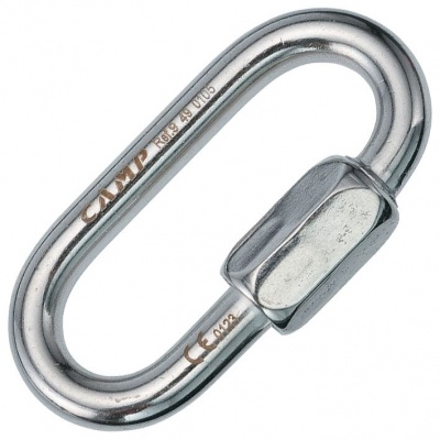 Карабин Oval 10 mm Inox Quick Link | CAMP Safety