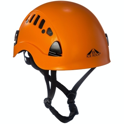 Каска защитная с вентиляционными отверстиями | Ice-Rock (Оранжевый)