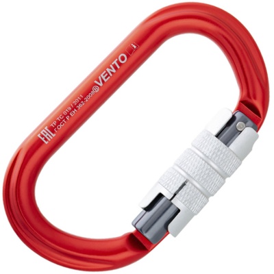 Карабин Овал автомат с байонетной муфтой keylock | Vento (Красный) Карабин Овал автомат с байонетной муфтой keylock | Vento (Красный)