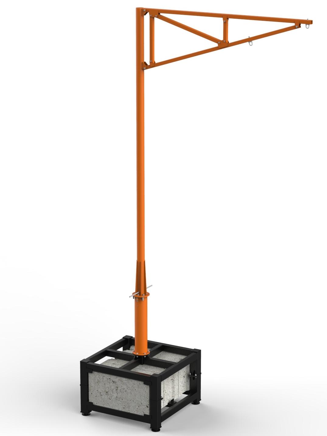 Противовесная мобильная система Антириск ВМО-П-ФБС 3.0 | СИЗПРОЕКТ