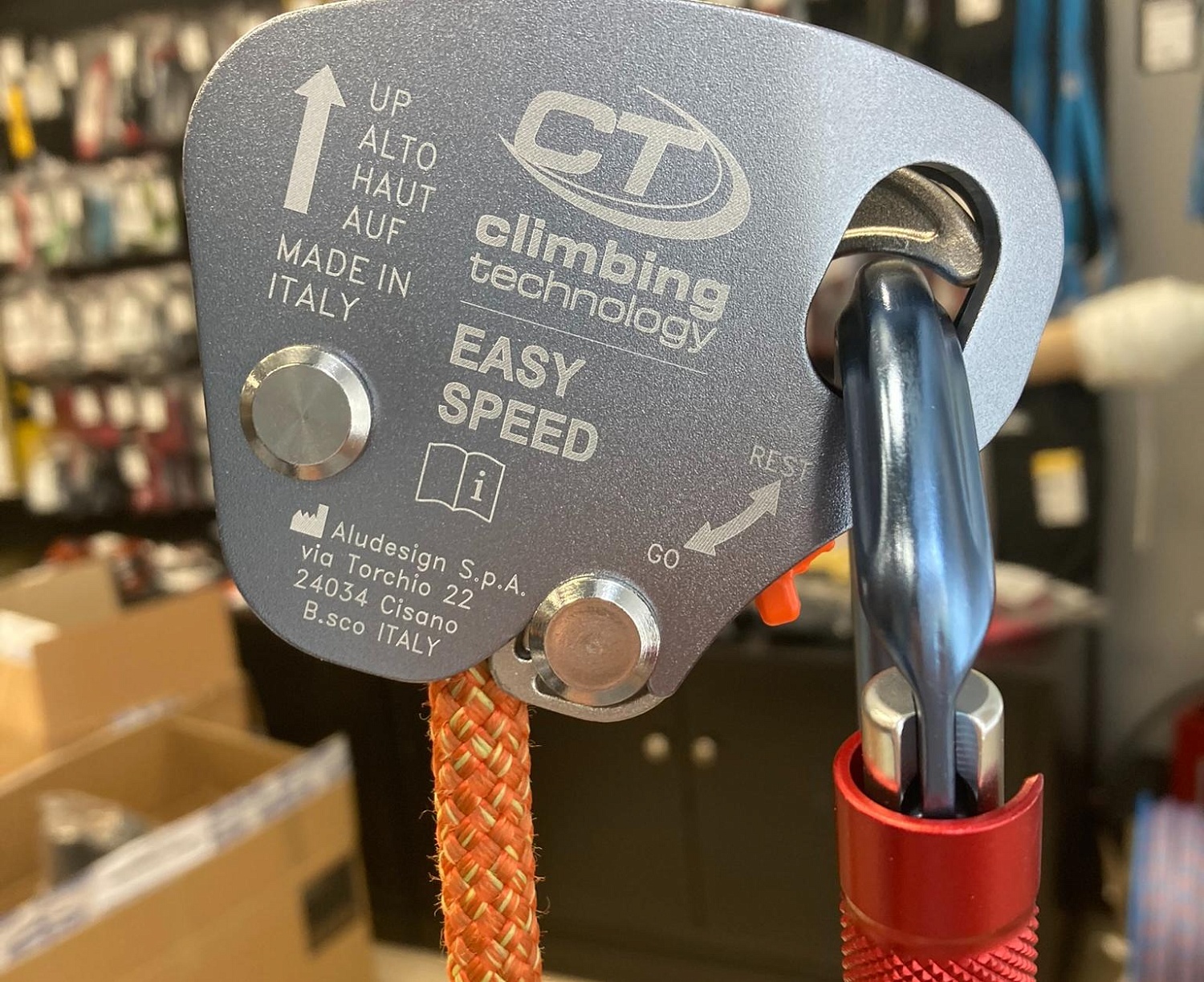 Страховочное устройство EASY SPEED | Climbing technology Страховочное устройство EASY SPEED | Climbing technology