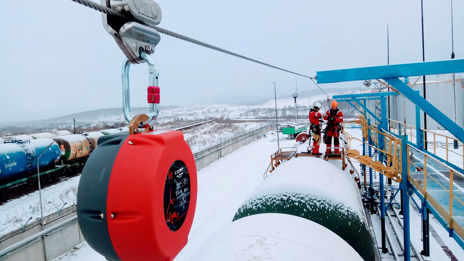 Стационарные блоки втягивающего типа