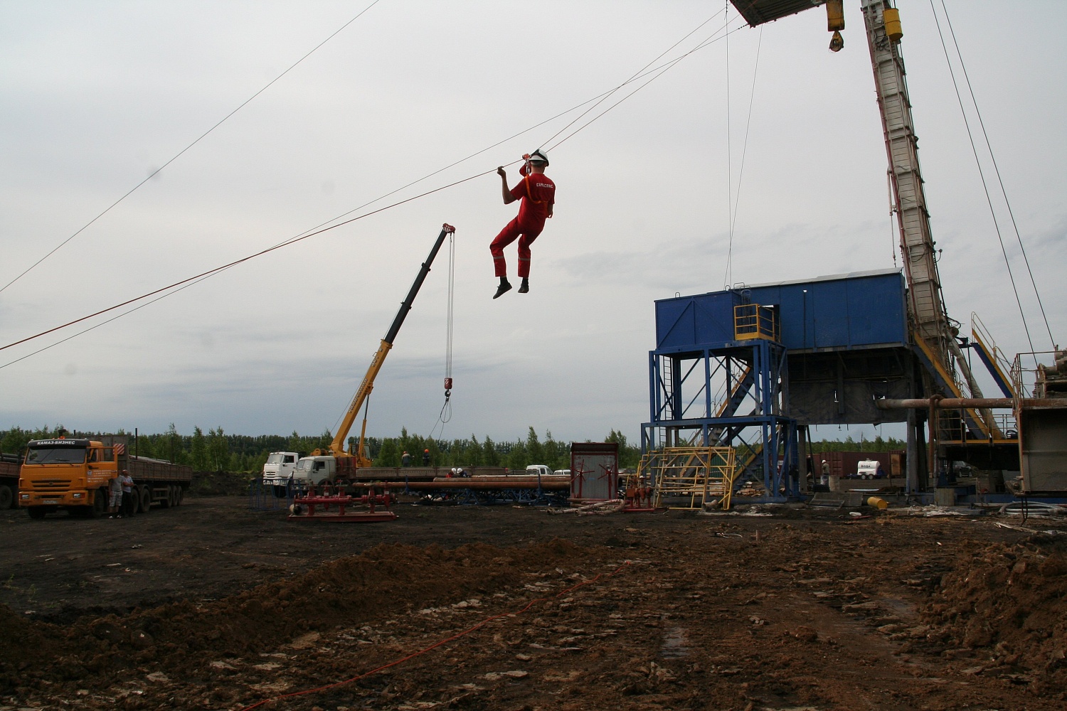 Устройство эвакуации верхового рабочего УЭВР | Самоспас