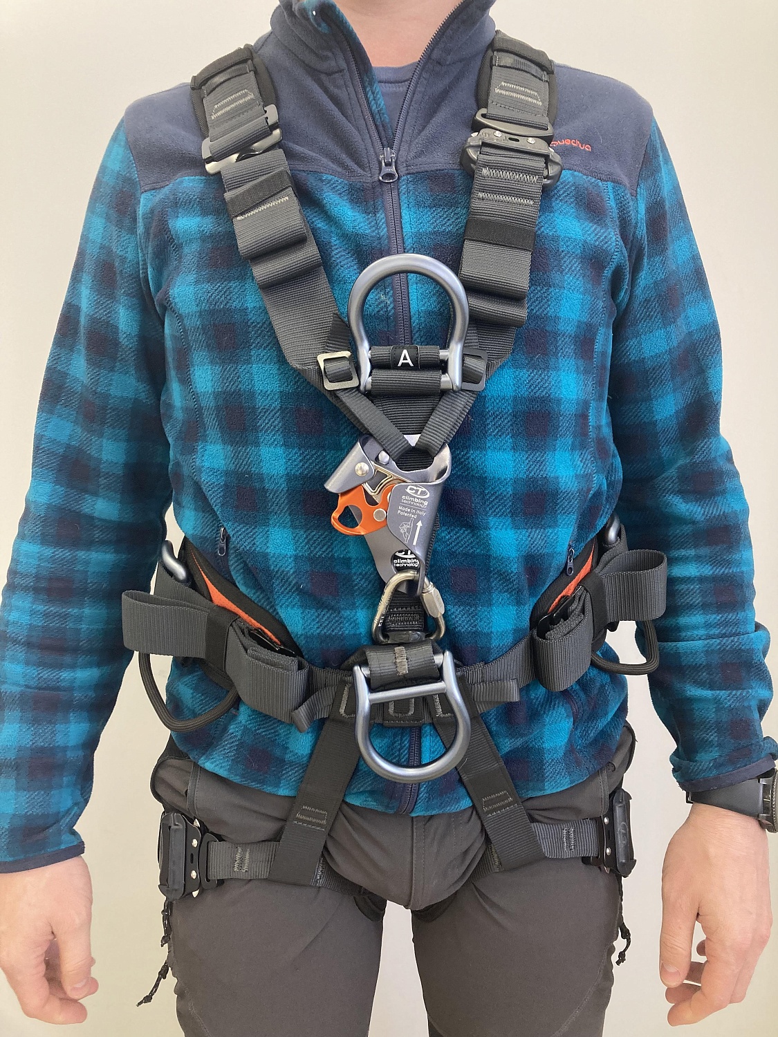 Привязь страховочная с зажимом GRYPHON ASCENDER | Climbing technology