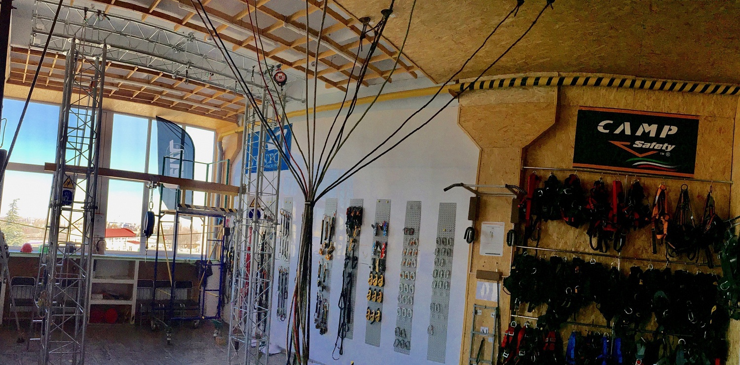 Обучение: работа на высоте