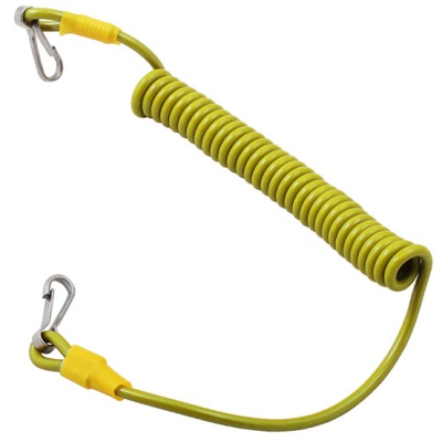 Спиралевидный привязной шнур с двумя карабинами| Vento