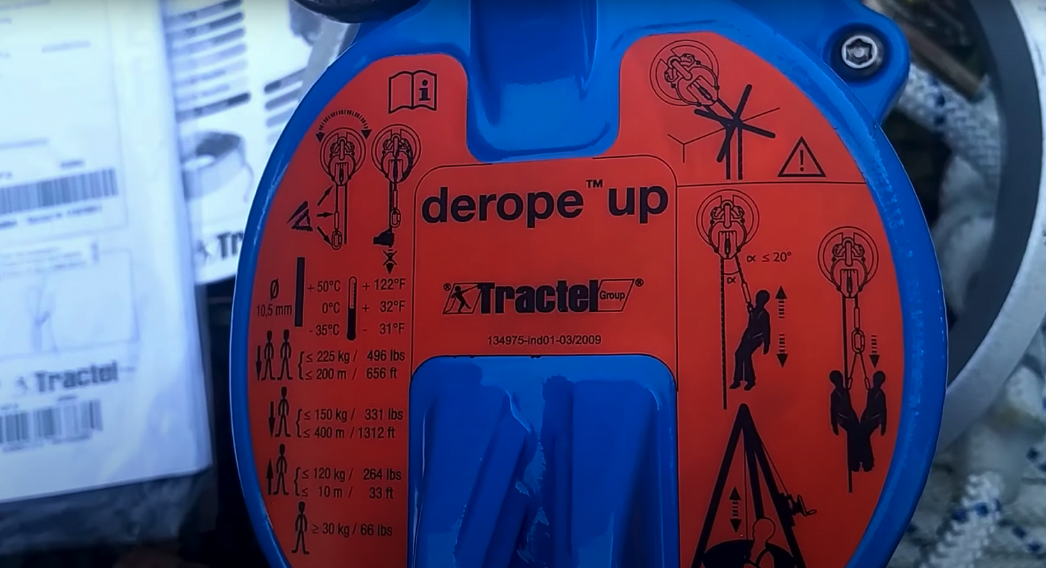 Эвакуационное устройство Derope Up A | Tractel