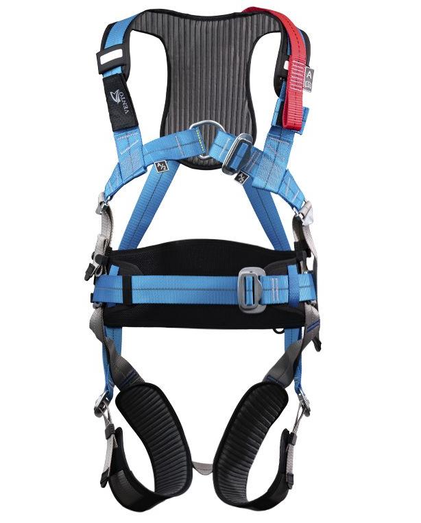 Привязь страховочная Высота 042 | Комплект с плечевыми и ножными накладками | Vento Привязь страховочная Высота 042 | Комплект с плечевыми и ножными накладками | Vento