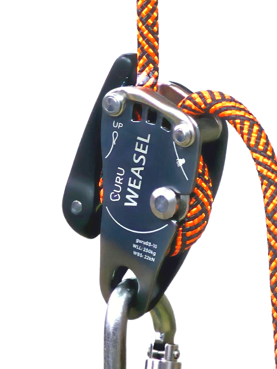 Спусковое, страхующей устройство WEASEL | GURU Спусковое, страхующей устройство WEASEL | GURU