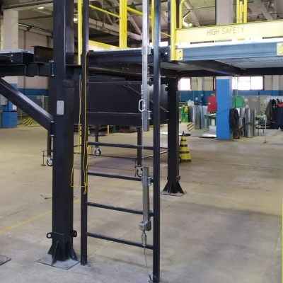 Вертикальная лестница для учебно-тренировочного полигона | High Safety Вертикальная лестница для учебно-тренировочного полигона | High Safety